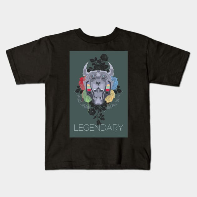 Legendary Colors Kids T-Shirt by Joanna Estep